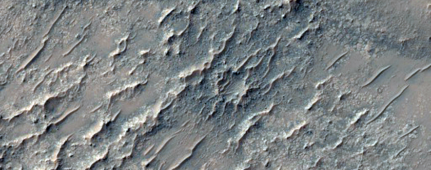 Channel with Rocky Floor in Terra Sabaea