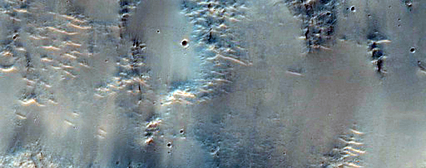 Tyrrhena Terra Region