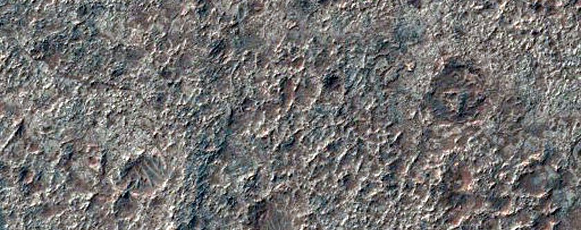 South Rim of Coprates Chasma and Plateau