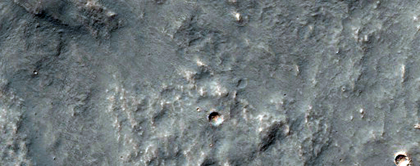 Claritas Fossae Region Seen in CTX Image
