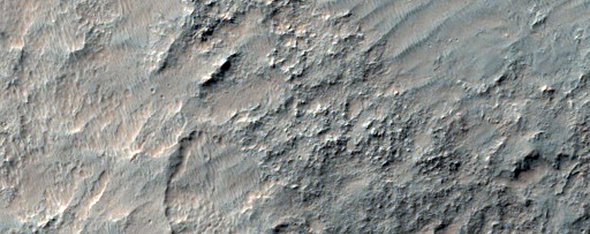 Possible Phyllosilicates in Wall of Uzboi Vallis