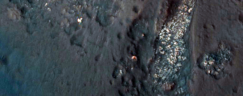 Possible Phyllosilicates in Davies Crater
