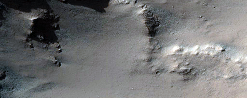 Well-Preserved Crater within Flaugergues Crater