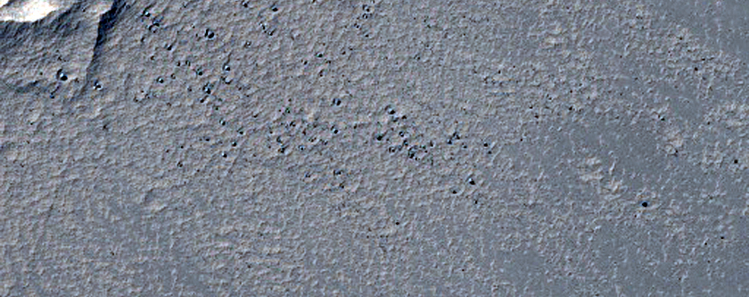 Youthful Crater with Two-Toned Ejecta