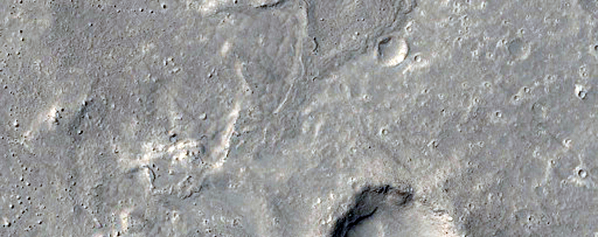 Lavas in Southwestern Elysium Planitia