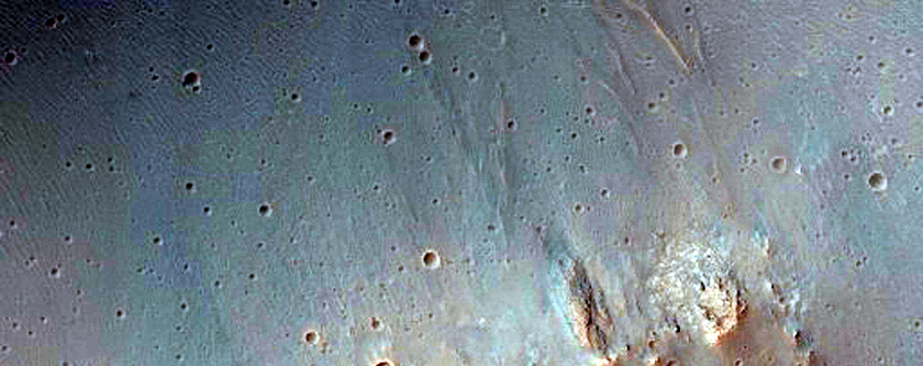 Crater with Possible Phyllosilicates