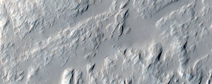 Scarp on Olympus Mons
