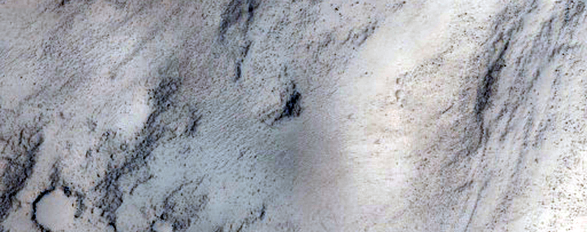 Crater and Ejecta and Context for MOC Image SP2-47903