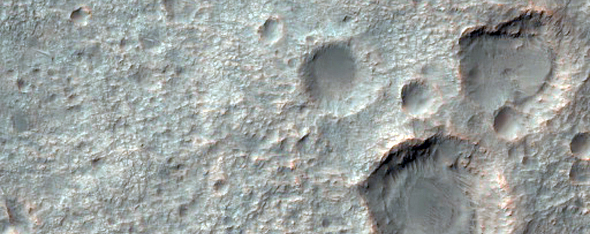 Ancient Bedrock Eroded by Arda Valles
