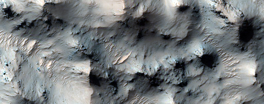 Central Structure of an Impact Crater