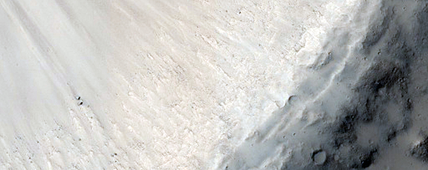 Fresh 4-Kilometer Diameter Impact Crater