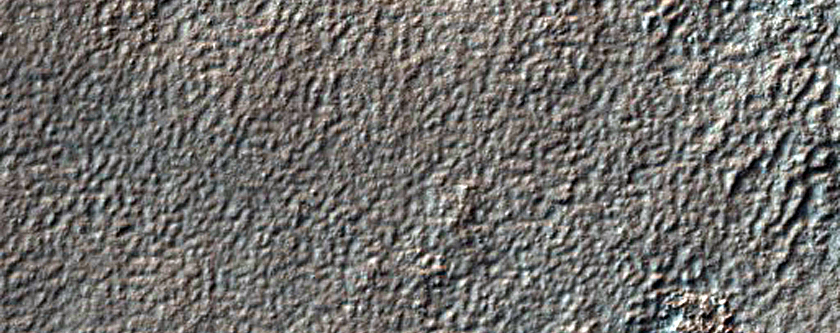 Terrain in Hellas Planitia