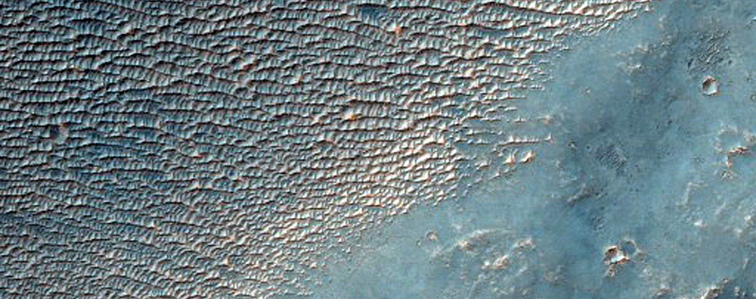 Ridges and Troughs in Sinai Dorsa Region