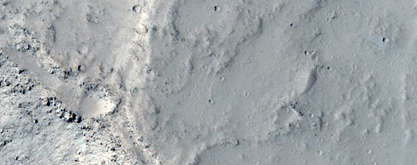 Intersecting Graben in Olympus Mons Aureole