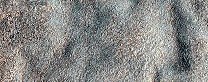 Dissected Terrain in Arcadia Planitia