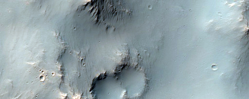 Possible Al-Clay near Columbus Crater