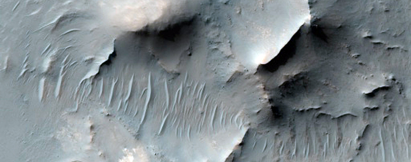 Well-Preserved Large Crater