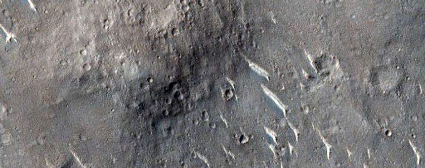Cones in Isidis Planitia