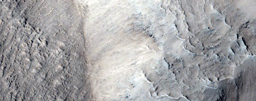 Protonilus Fretted Terrain in Northern Plains Transition Area
