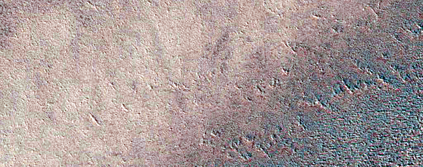 Exposure of North Polar Layered Deposits