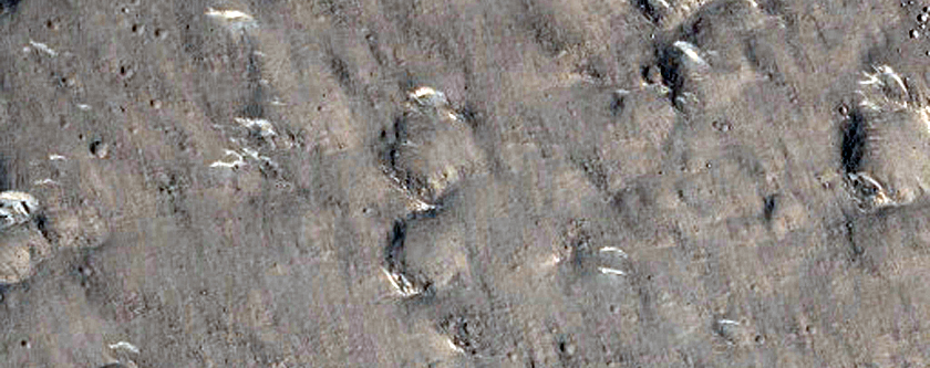 Terrain near Utopia Planitia