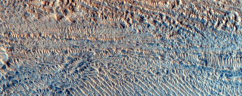 Mantled Crater