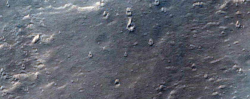 Search for Secondary Craters West of Rayed Crater That Formed in 2005