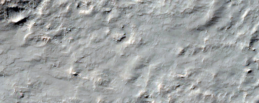 Eastern Ejecta of Zumba Crater