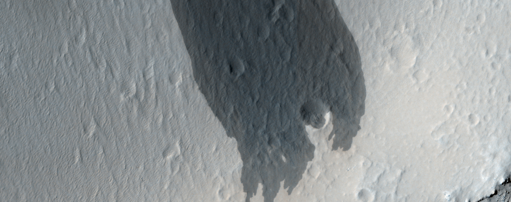 Big Impact-Triggered Dust Avalanche