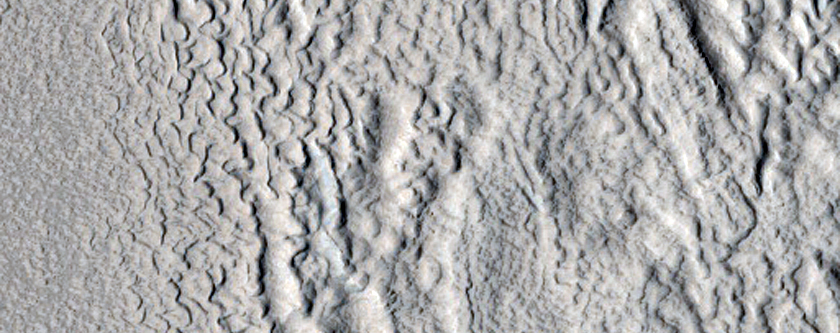 Possible Fan Deposit in Phlegra Montes