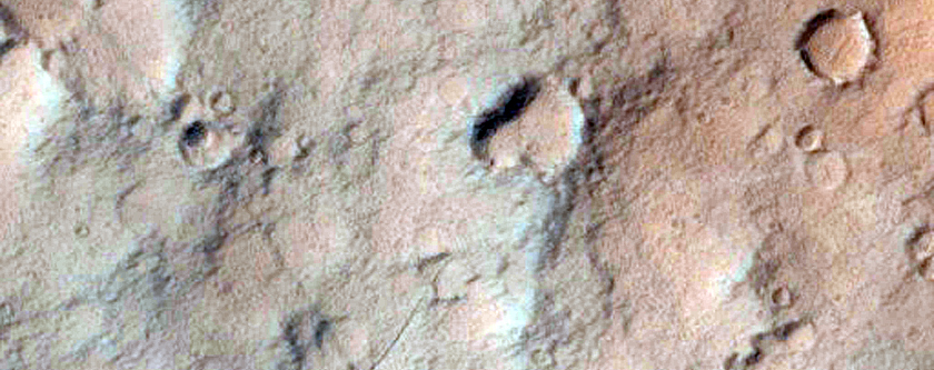 Sample of the Southeastern Flank of Elysium Mons