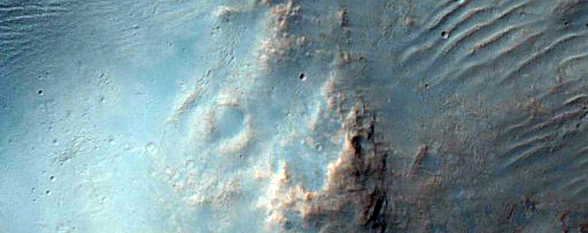 Tyrrhena Terra Region