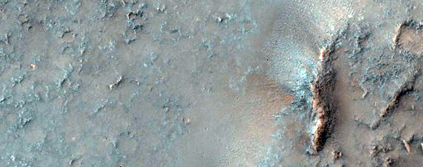 Possible Pyroxene on Crater Floor in Terra Sabaea