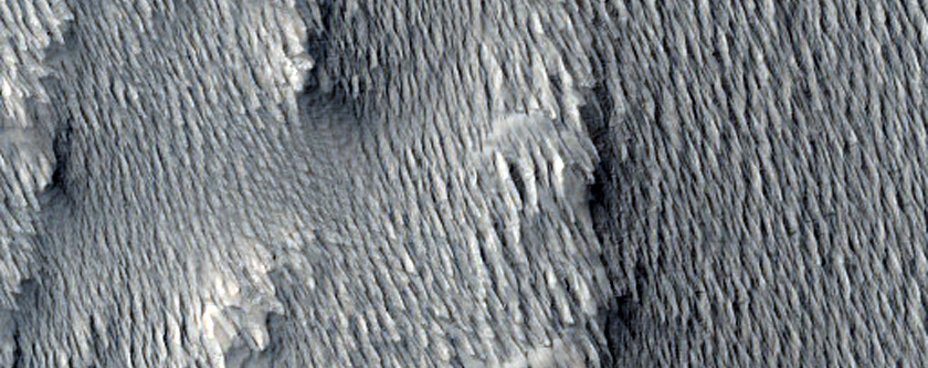 Structure near Eumenides Dorsum