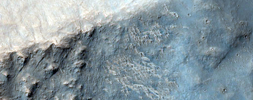 Valley Structure in Nepenthes Mensae Region
