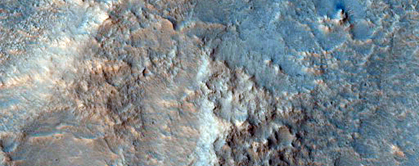 Central Structures of Two Impact Craters