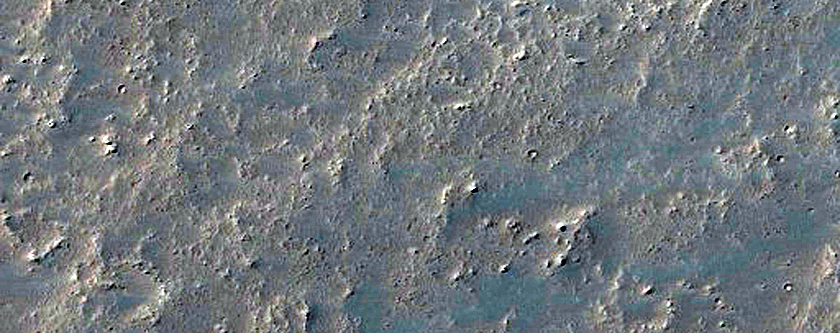 Lava Flows in Daedalia Planum