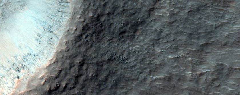 1-Kilometer Diameter Rayed Crater