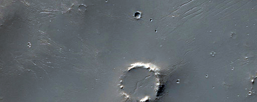 Southern Rim of Schiaparelli Crater