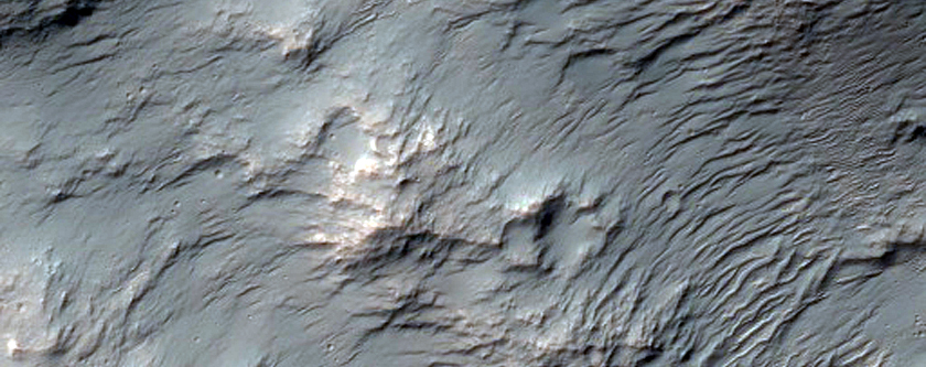 Crater in Tyrrhena Terra