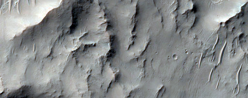 Terra Sabaea South of Lambert Crater