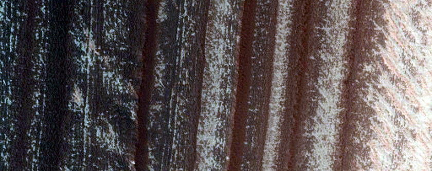 Monitor North Polar Scarp for Active Frost-Dust Avalanches
