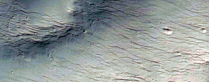 Central Uplift and Intersecting Crater Rims