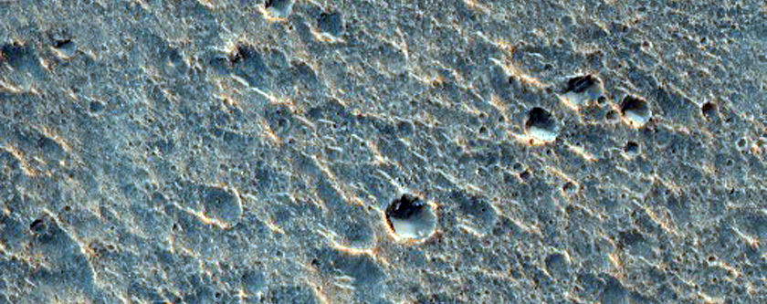 Terrain West of Clay-Bearing Units of Mawrth Vallis