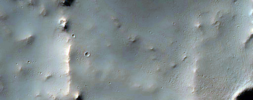 Central Structure of an Impact Crater