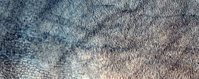 Crater in Acidalia Planitia