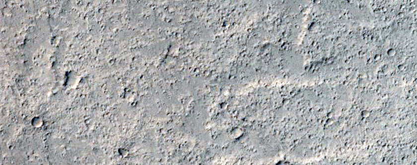 Possible Source Region for Small Valley in North Elysium Planitia