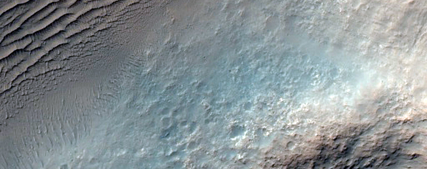 Central Structure of an Impact Crater