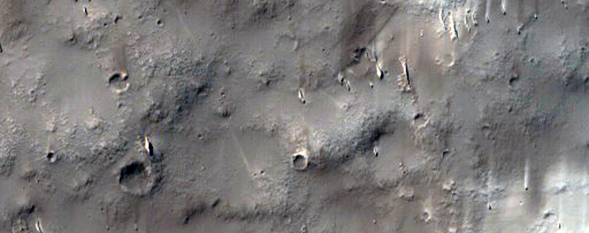 Impact Crater Formed From 2005 to 2008