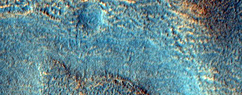 Ridges in Arcadia Planitia